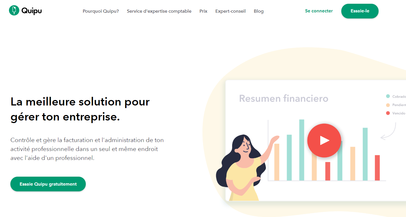 Zyfro / Quipu : solution pour gérer son entreprise