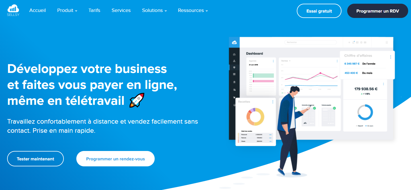 Sellsy : outil de CRM, facturation et comptabilité